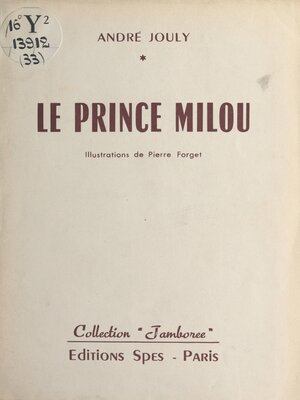 cover image of Le prince Milou